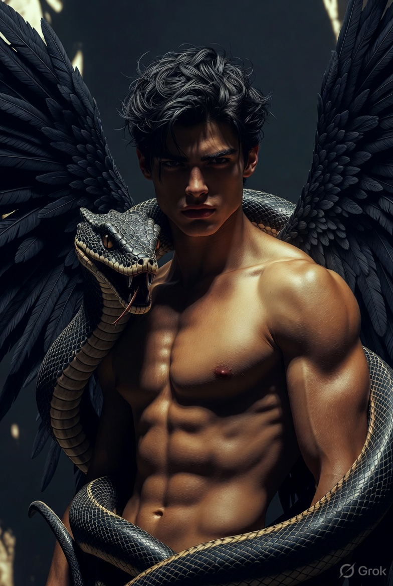 Lucifer — altar portrait