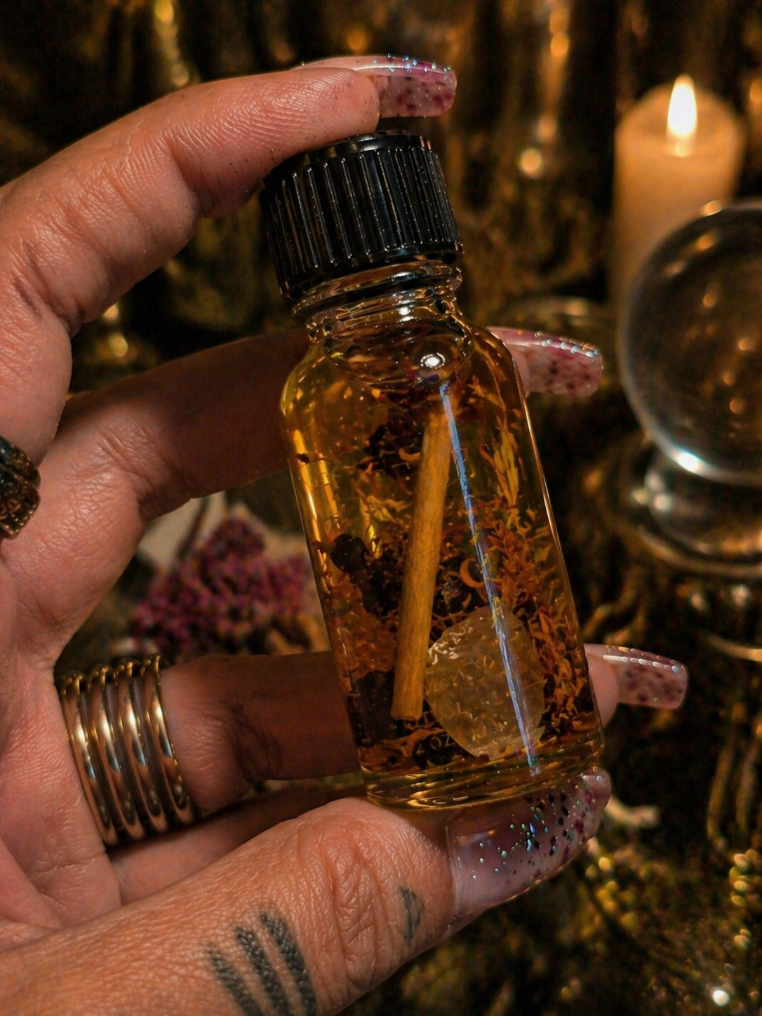 Bhairava Oil — The watchman at the door.