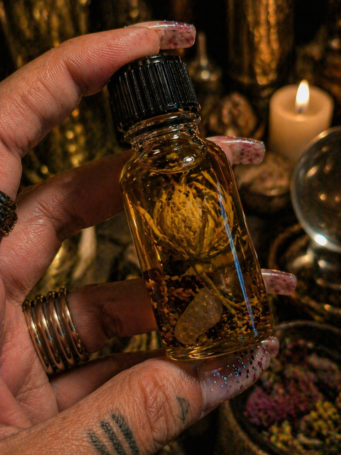 Samael Oil — The angel of the severe mercy.