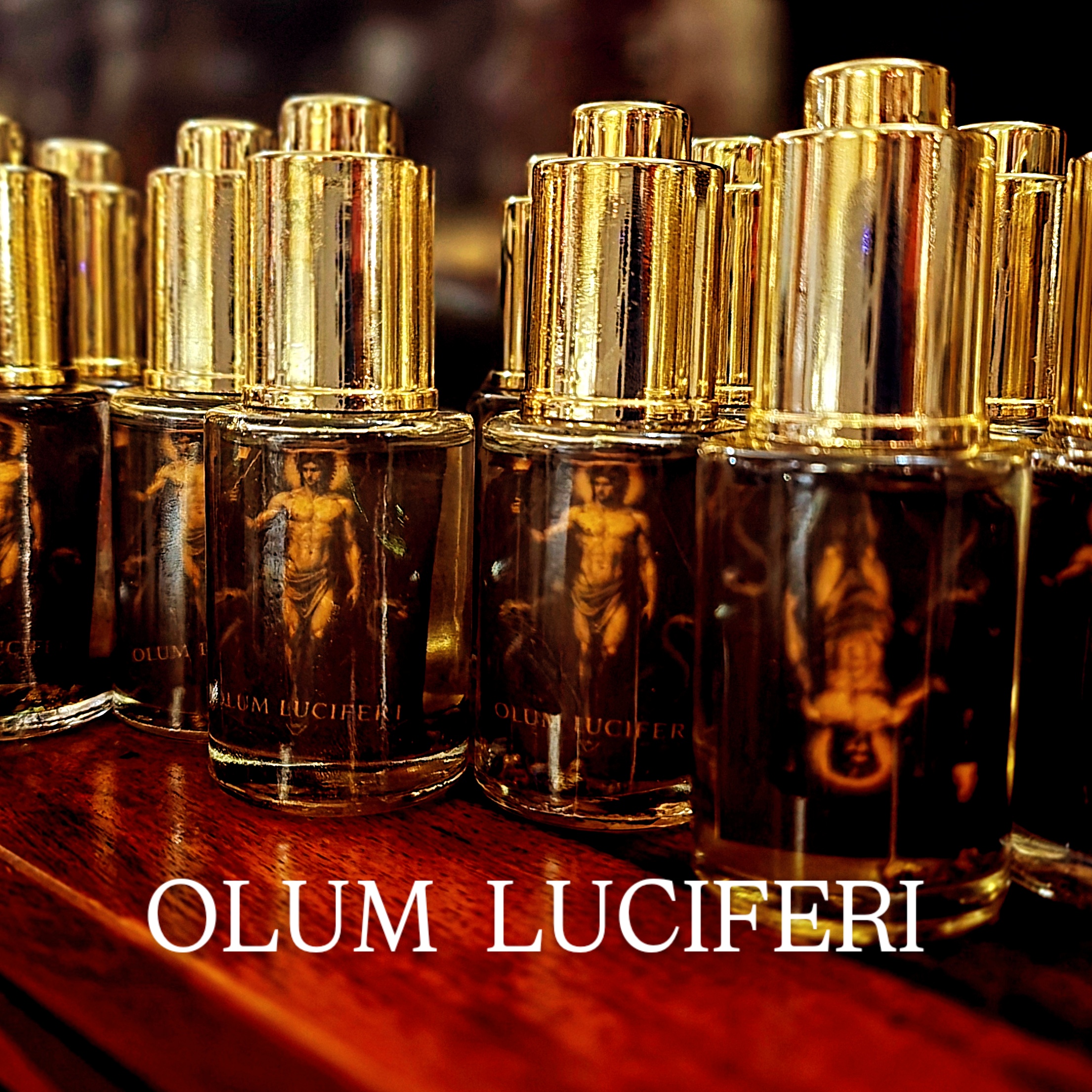 Olum Luciferi — The Morning Star. The oil of the riser. For the seeker ready to be taught.
